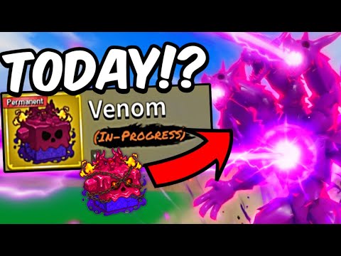 Venom Rework TRAILER TODAY FINALLY! Showcase and Release Date in Blox Fruits Update 30