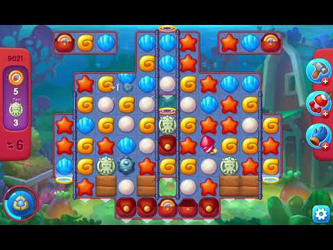 Fishdom Hard Level 9021 (with ingame Lightning Booster) @choraelmin