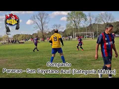 PARACAO 0 -  SAN CAYETANO AZÚL 1 (Liga de Veteranos - Clausura 2026 - Categoría Máster) (05-09-26)