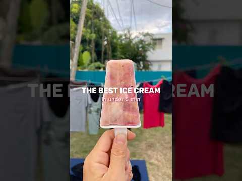 How to make the freshest ice-cream without ice-cream maker #recipe #food #homemade #icecream