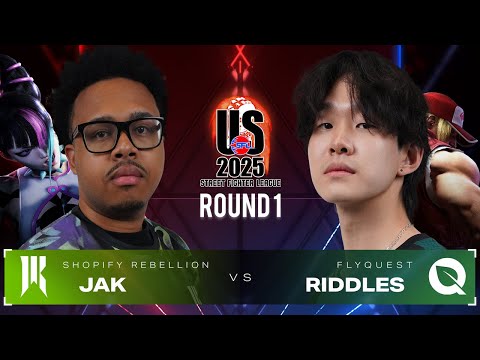 JAK (Juri) vs. Riddles (Terry) - SR vs. FlyQuest - Street Fighter League US 2025 Day 2