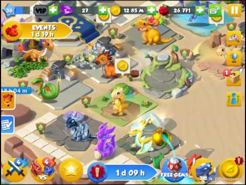 Dragon Mania Legends -  How To Breed The Tiger Dragon