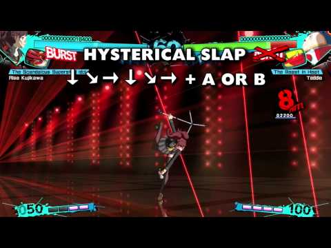 Persona 4 Arena Ultimax: Rise Moves