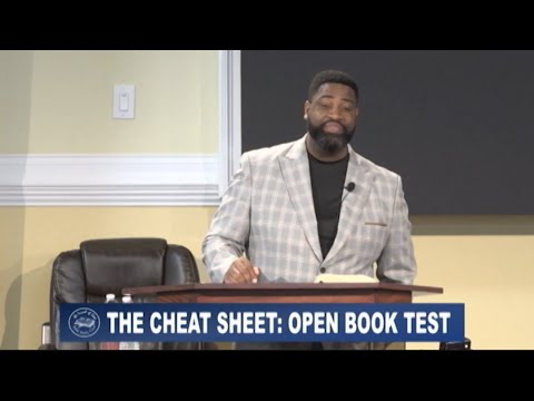 IOG - Bible Speaks - "The Cheat Sheet: The Open Book Test"