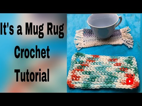 How to Crochet a Mug Rug