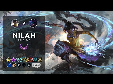 Nilah Top vs Rek'Sai - EUW Master Patch 12.15