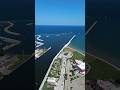 Sheboygan is beautiful! #drone #sheboygan #lakemichigan #lake #outdoors #cootlures #fishing