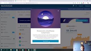 Jak zarobić pieniądze za kilka minut pracy w internecie - Rejestracja na Blockchain.com