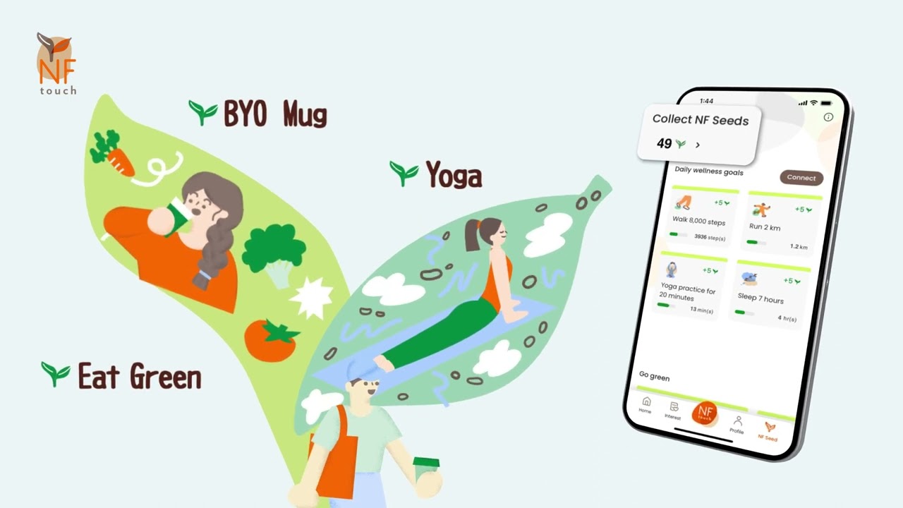 NF Touch -  A New Way of Giving Back to the Community