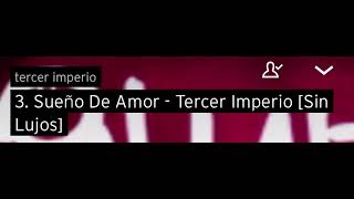 Tercer Imperio - Sueno De Amor Official Audio