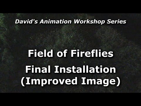 David's Animation Workshop: Field of Fireflies Effect (Improved)