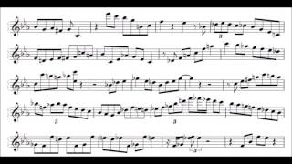 Oscar Peterson - Goodbye J.D. Transcription