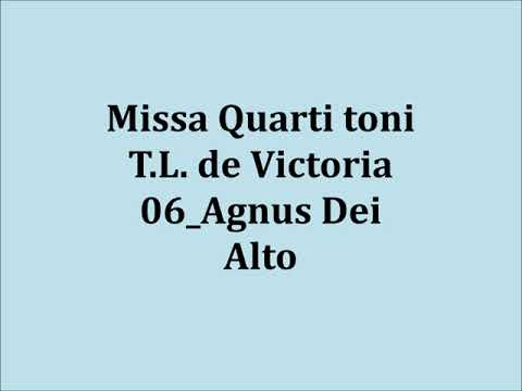 T.L. de Victoria - Missa Quarti toni - 06_Agnus Dei - Alto
