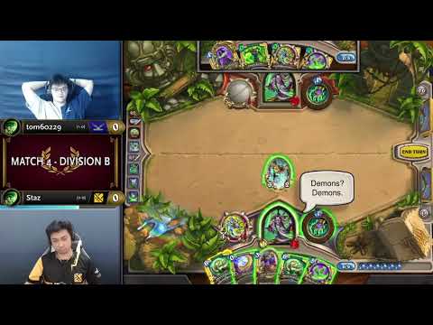 tom60229 vs Staz - Division B - Hearthstone Grandmasters Asia-Pacific 2020 Season 1 - Week 5