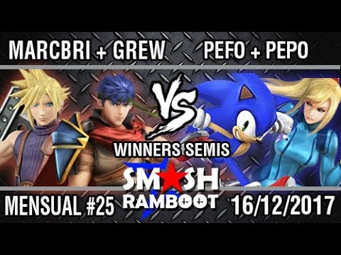 [SmashxRamboot Christmas Edition III] Marcbri+Greward Vs. Pefo+Pepo Winners Semis