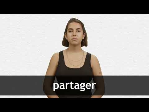 English Translation of “PARTAGER” | Collins French-English Dictionary