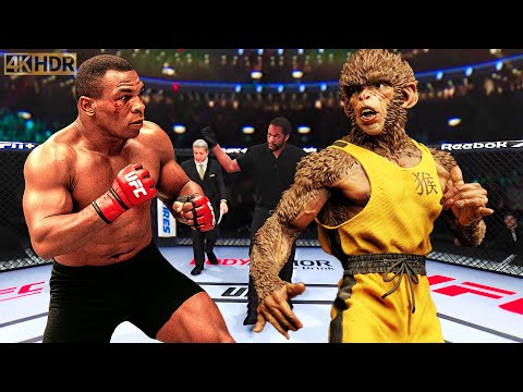 TRUE Mike Tyson vs. Kung Fu Ape | EA Sports UFC 5