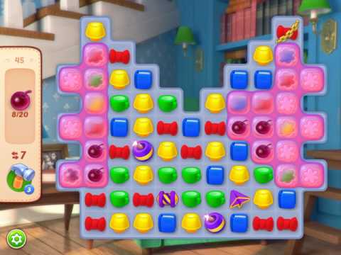 Homescapes Level 45 Walkthrough