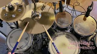 Video thumbnail for SABIAN 16 AAX X Plosion Hats Test - Hi-Hat Cymbals on Drum Kit by Martin Drumm