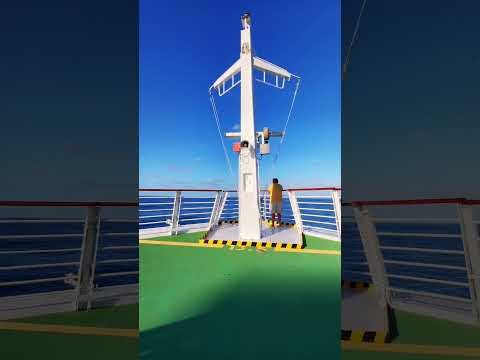 Thumbnail for Voyager of the Seas View Transatlantic cruise from front of ship