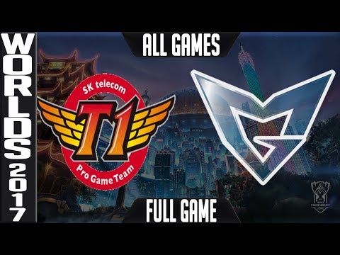 SKT vs SSG Grand-Final ALL GAMES FULL | World Championship 2017 | SK Telecom T1 vs Samsung Galaxy