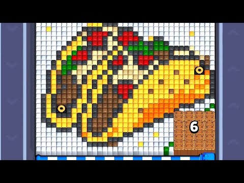 Pixel Flow Level 395 Walkthrough