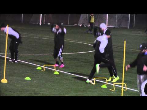 Rosengård FF Träning 2016-03-09