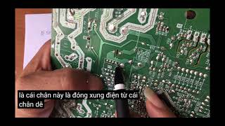 Học sửa bo tủ lạnh tosiba bài 2