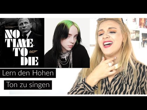 Wie singe ich- NO TIME TO DIE- Billie eilish-/Singen Lernen