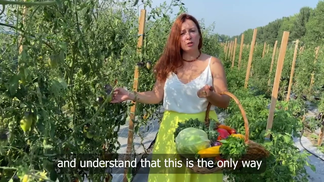 Yulia from Ukraine 🇺🇦 gives her message for #IGrowYourFood