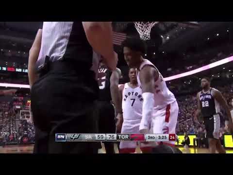 DeMar Derozan posterizes Toronto Raptors with a dunk 1-12-2020