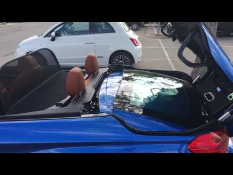 BMW 4-Series cabrio F33 remote roof control