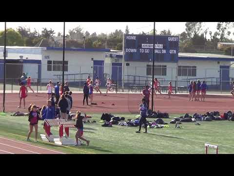 FSG 200m Heat 2 vs Marina 4-12-18 - Los Alamitos Girls