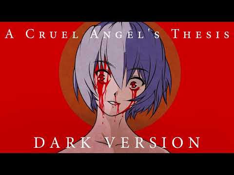 A Cruel Angels Thesis (Dark Version) - 1 Hour - Evangelion Opening Theme (Piano)