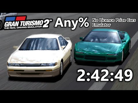 Gran Turismo 2 Any% No Licence Prize Cars (Emu/PAL) in 2:42:49 [Former WR]