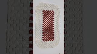 tapete em crochê econômico