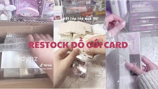 [UNBOX & RESTOCK] Tổng hợp các vid unboxing đồ gói card siêu xinh 💗 CRE : Ở TRONG VIDEO