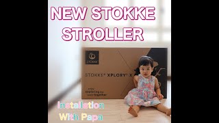 NEW STOKKE STROLLER, STOKKE XPLORY X Installing