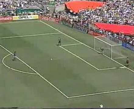 Baggio sbaglia il rigore - Mondiali USA 1994