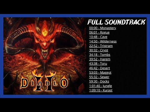 Diablo 2 OST - Full Soundtrack - Original Music 4K
