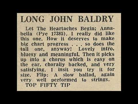 Long John Baldry - Let The Heartaches Begin (BBC radio 7/11/67)