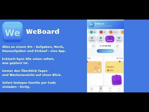 WeBoard - Familienplaner