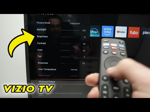 Vizio TV : How to Change the Picture Settings
