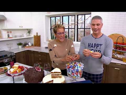 Lindt Lindor 150 Count Assorted Truffles in a Holiday Box on QVC