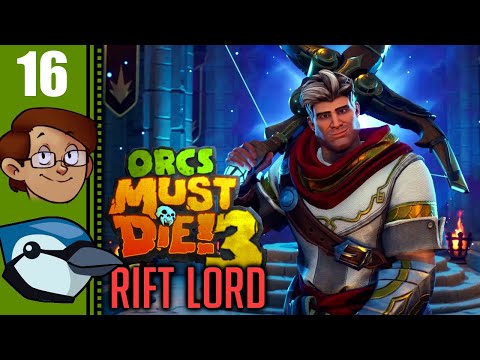 Let's Play Orcs Must Die! 3 Co-op Part 16 - Rift Lord: The First Wave is the Hardest