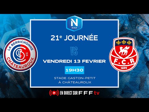 J21 I LB Châteauroux vs FC Rouen 1899 en replay I National FFF 2025-2026