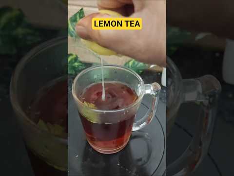 Lemon Tea for a Fresh Start to Your Day ! 🍋☕ #shorts