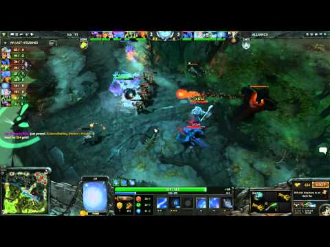 Alliance vs Na'Vi   Grand Championship 4 of 5   Russian Commentary