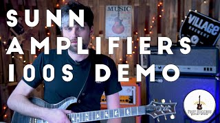 Video thumbnail for Sunn Amplifiers 100S Demo - Fret Success by Fret Success