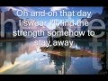 One Of These Days by Barry Manilow (w/ lyrics)